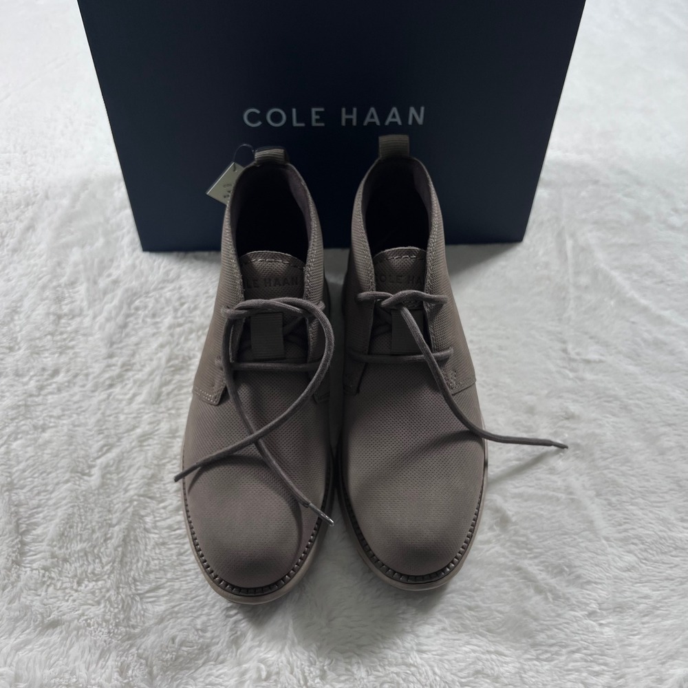 Cole Haan Grand Atlantic CK WR Mens 7 Morel Dune Chukka Boots C37846 New